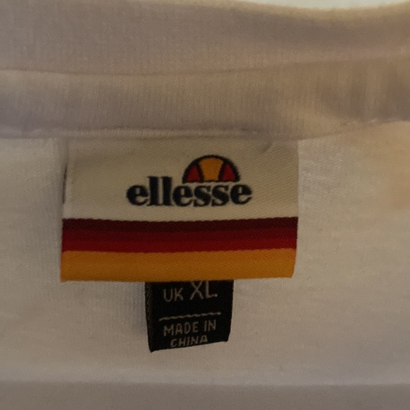 Two white Ellesse T-Shirts. - Picture 3 of 6